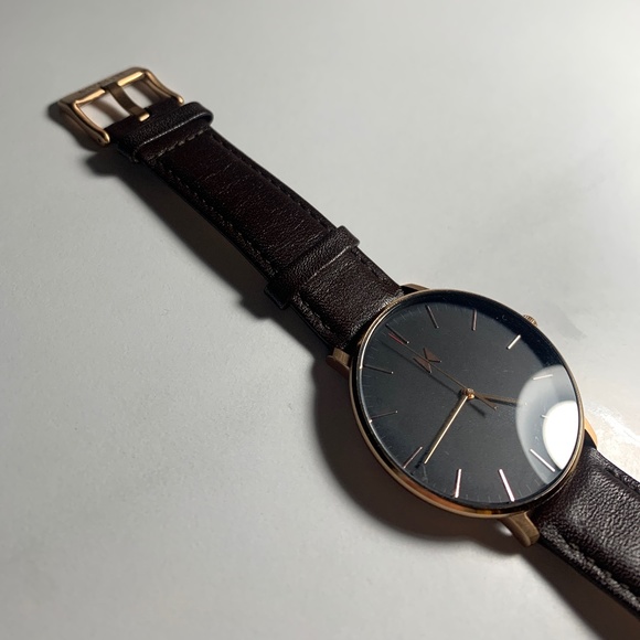 MVMT Brown Leather Watch - Picture 1 of 4